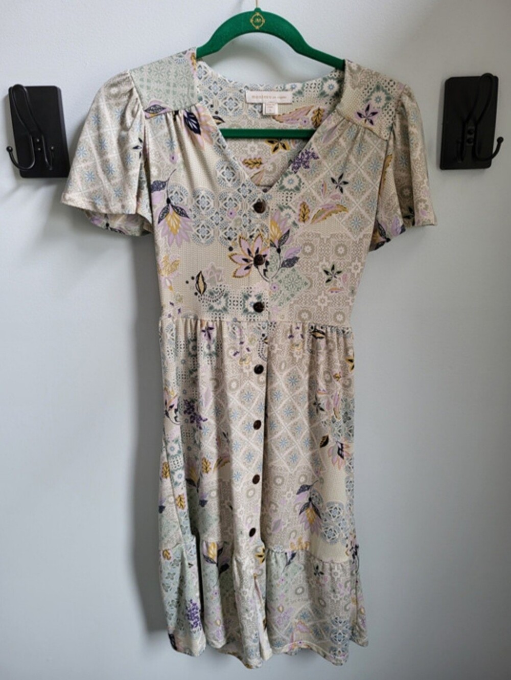 Whimsical Cottagecore Style Dress by Monteau, size Small